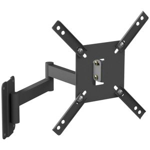Suporte Tv 10" A 42" Vesa 200x200 4 Movimentos - Preto
