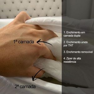 Pillow Top Comfort Plus 1200 G-m² Alabama Solteiro