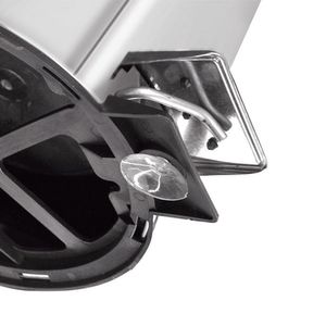 Lixeira Tramontina Brasil Com Pedal 12l Redonda Inox 94538112