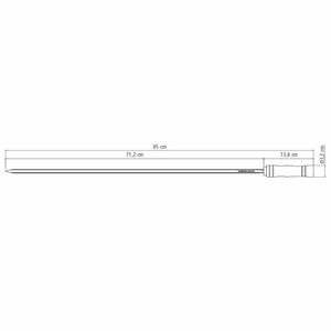 Espeto Para Churrasco Tramontina 85cm 26417085 Madeira Natural