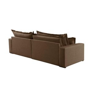 Sofá Montreal Veludo 2 Módulos De 120m B25cm Meu Sofá Online B016 Veludo Marrom
