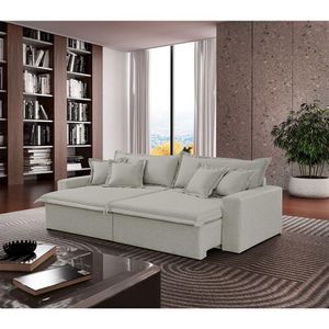 Sofá Montreal Veludo 2 Módulos De 100m B25cm Meu Sofá Online B026 Veludo Prata