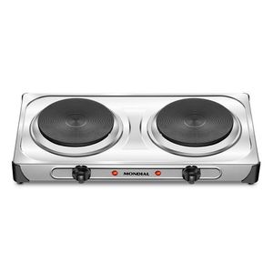 Fogão Elétrico Mondial Fast Cook Fe-03 Elétrico-220v-inox