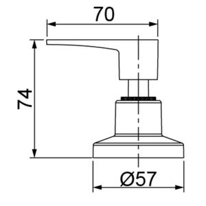 Acabamento Para Registro De Gaveta E Pressão De 1, 1-2, 3-4 Lorenjoy. 4901 C32