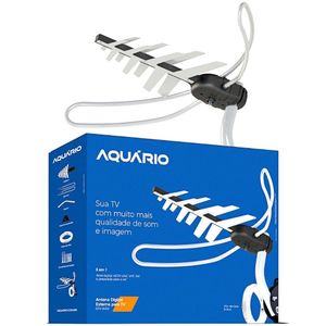 Antena Tv Digital Externa 4 Em 1 Vhf/uhf/fm/hdtv...