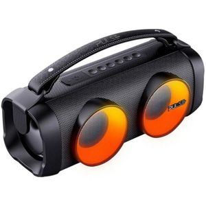 Caixa De Som Pulse Bazooka Beats 80w Rms Bt-aux-sd-usb...
