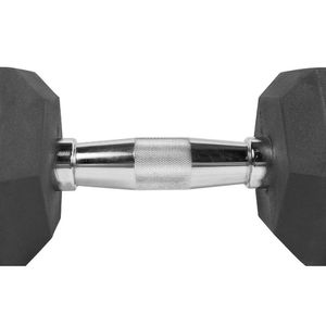 Par De Halteres Lion Performance Sextavado 5kg Aço Cromado