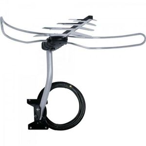 Antena Externa Tv 4 Em 1 Vhf-uhf-fm-hdtv Dtv-3000 Aquário