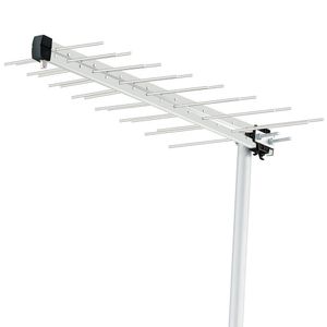 Antena Digital Externa Log Para Tv Hdtv-uhf-4k 14dbi 30 Ele