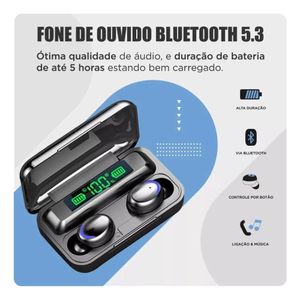 Fone Power Bank Bluetooth Top Para X7 Pro