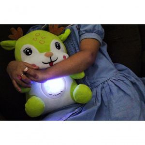 Ursinho Pelucia Projetor Estrelado Com Luz E Som