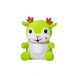 Ursinho Pelucia Projetor Estrelado Com Luz E Som