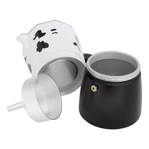 Cafeteira Premium Italiana Moka 300ml Estampa Vaquinha