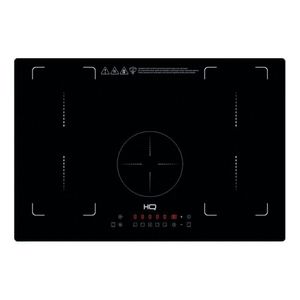 Cooktop de Indução HQ 5 Bocas Painel Touch Free Zone Preto 9000W HQ-IDE9005FZ 220V
