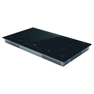 Cooktop de Indução HQ 5 Bocas Painel Touch Free Zone Preto 9000W HQ-IDE9005FZ 220V
