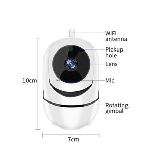 Camera Ip Wifi Estilo Babá Eletrônica Visão Noturna