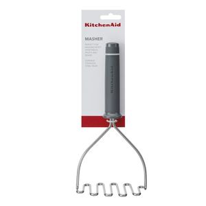 AMASSADOR KITCHENAID DE BATATAS CINZA EM INOX E SILICONE KAS008OHCGG