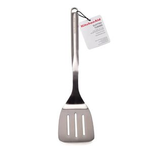 ESPÁTULA KITCHENAID VAZADA PREMIUM COM ALÇA EM AÇO INOX KMG002OHSS