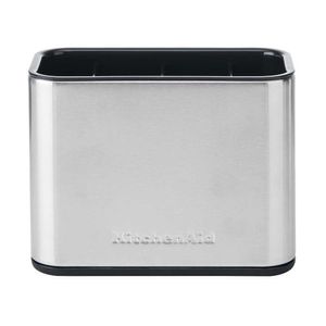 KIT KITCHENAID PORTA ESCOVA E ESPONJA ESCOVAS PARA LIMPEZA DE LOUÇA E ESCOVA DE PALMA HIGIENICA LIMPEZA