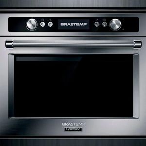 Micro-ondas Brastemp Gourmand 40 Litros Inox 220v