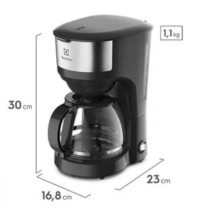 Cafeteira Elétrica Electrolux 30 Xícaras Efficient Ecm20 Granite/gray 220 V