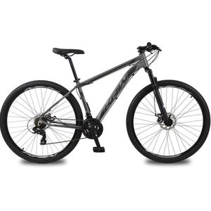 Bicicleta Aro 29 Krw Alumínio Shimano 21 Vel Freio A Disco Suspensão S6 15.5 Grafite-Preto