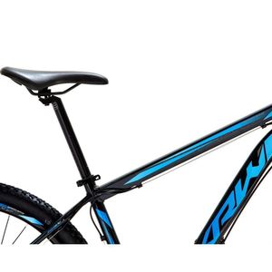 Bicicleta Aro 29 Krw Alumínio Shimano 24 Vel Freio A Disco Suspensão Mountain Bike S4 19 Preto-Azul