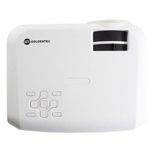 Projetor Goldentec Gt2000 Hd 2000 Lumens Com Hdmi, Av, Vga, Usb E Sd Card