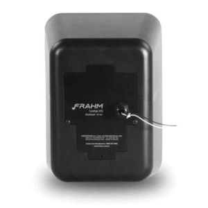 Caixa De Som Passiva Frahm Hs Outdoor 140w Com Trafo Preta - Par / 2 [f002]