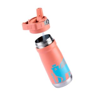 GARRAFA STANLEY TÉRMICA FLIP STRAW KIDS GRAP 500ML 08131-01