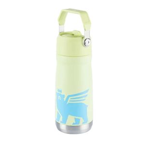 GARRAFA STANLEY TÉRMICA FLIP STRAW KIDS ERGONÔMICO 500ML - Verde Citron
