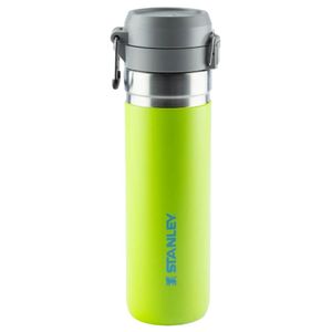 GARRAFA STANLEY TÉRMICA QUICK FLIP VERDE BRIGTH LIME EM AÇO INOXIDÁVEL 710ML 08394-00