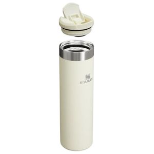 GARRAFA STANLEY TÉRMICA AEROLIGHT TRANSIT EM AÇO INOXIDÁVEL CREAM 591ML 08384-00