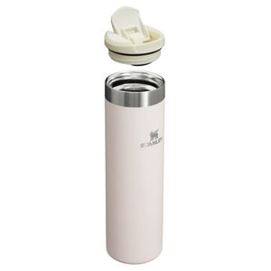 GARRAFA STANLEY TÉRMICA AEROLIGHT TRANSIT EM AÇO INOXIDÁVEL ROSE QUARTZ 591ML 08385-00