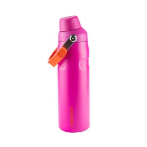 GARRAFA STANLEY TÉRMICA AEROLIGHT FAST FLOW EM AÇO INOX 710ML VIVID VIOLET 08405-00