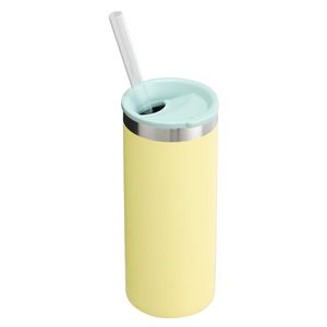 CAN COOLER STANLEY SLIM COM CANUDO EVERYDAY 290ML AMARELO POMELO 08569-00