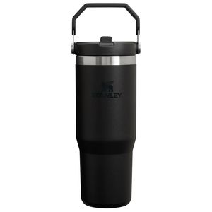 GARRAFA STANLEY TÉRMICA TUMBLER FLIP STRAW 2.0 887ML PRETA 08666-00