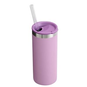 CAN COOLER STANLEY SLIM COM CANUDO EVERYDAY 290ML ROXO LILAC 08570-00
