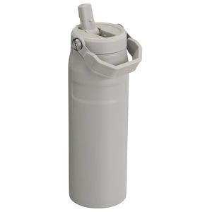 GARRAFA STANLEY TÉRMICA AEROLIGHT ICEFLOW FLIP STRAW 710ML CINZA ASH 08636-00