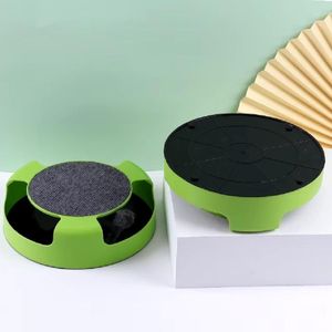 Brinquedo Para Gato Interativo Pegue O Rato Giratorio Com Arranhador