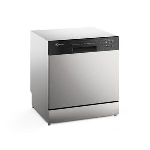 Lava-Louça Elextrolux 8 Serviços Inox com Programa Lava & Seca 50 min LS08E