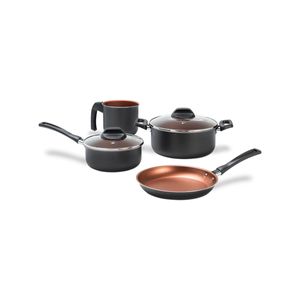 Jogo de Panelas Antiaderente Brinox Topázio 4 Peças