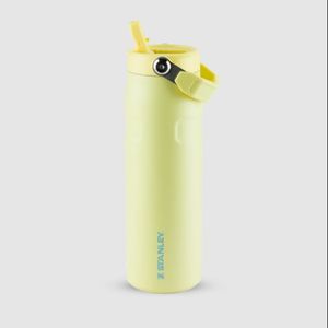 GARRAFA STANLEY TÉRMICA AEROLIGHT FLIP STRAW 710ML AMARELO POMELO 08637-00