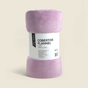 Cobertor Flannel Rosa Casal - A\CASA