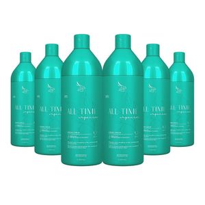 Kit 6 Escovas Progressivas Zap All Time Orgânica 1 Litro