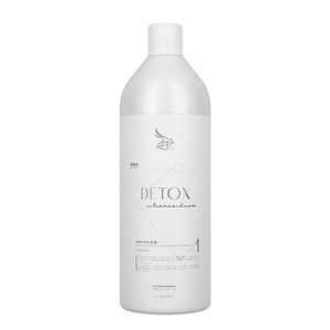 Kit 4 Escovas Progressivas Zap All Time Orgânica + 4 Shampoos Detox 1 Litro