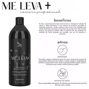 Kit 8 Escovas Progressivas Zap Me Leva Black Passo 2 1 Litro