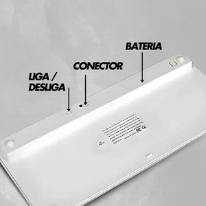 Teclado Sem Fio Bluetooth Slim
