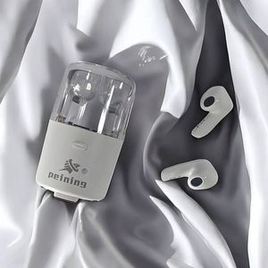 Fone de Ouvido Branco com Caixa de Som Bluetooth Sem Fio
