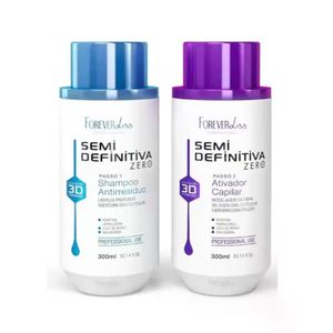 Kit Escova Progressiva Semi Definitiva Forever Liss 600ML